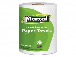 MRC6210 - MARCAL 100% Premium Recycled Roll Towels - 8 3/4 X 11