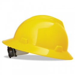 MSA475366 -  MSA V-Gard® Hard Hats - Yellow, Non-slotted