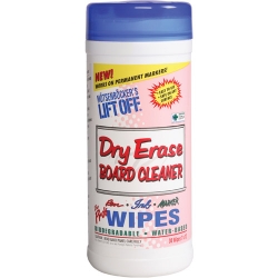MTS 42703 - Lift Off® Dry Erase Board Cleaner Wipes - 30 Wipes per Canister