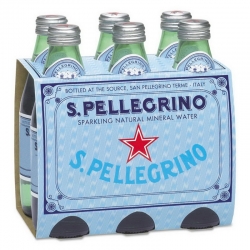 NLE80087 - NESTLE San Pellegrino® Sparkling Natural Mineral Water - 24/CT, Original.