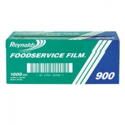 REY 900BRF - REYNOLDS PVC Food Wrap Film - Film with Cutter Box