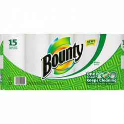 PAG81461 - PROCTER & GAMBLE Bounty® Perforated Towel Roll, White - 2-ply