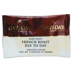 PCO23005 -  Day to Day Coffee® 100% Pure Coffee - 42/CT, French Roast.