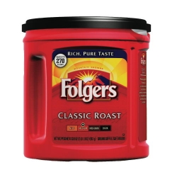 PGC 00367 - PROCTER & GAMBLE Folgers Classic Roast Ground Coffee - Regular/33.9-OZ. 