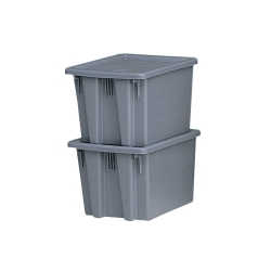 RCP1730GRA - RUBBERMAID Palletote® Box - Gray