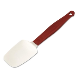 RCP1966RED - RUBBERMAID Commercial High Heat Scraper Spoon - Red W/White Blade, 9-1/2\
