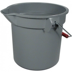 RCP261400GY - RUBBERMAID Brute® Plastic Buckets - Gray