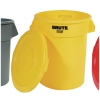 RUBBERMAID Brute® Round Container - 32-Gallon, Yellow