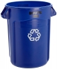 RUBBERMAID VENTED BRUTE® Recycling Container - 44-Gallon