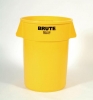 RUBBERMAID Brute® Round Container - 44-Gallon, Yellow