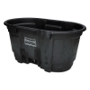 RUBBERMAID Commercial Stock Tank - 100 GAL, STRUCTURAL FOAM, Black