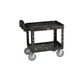 RCP452010BLA - RUBBERMAID Heavy-Duty Utility Carts - with Pneumatic Casters, 44W