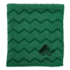 RUBBERMAID Commercial HYGEN™ Microfiber Cloth - 16" X 16", Green, 6/Carton