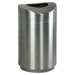 RCPR2030SSPL - RUBBERMAID ECLIPSE™ Fire-Safe Steel Receptacles  - Satin Stainless Steel