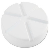 RUBBERMAID Replacement Lid for Water Coolers - White, 6/CT