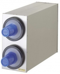 SAN C2802 - SAN JAMAR  EZ-Fit® Stainless Steel Beverage Dispenser Cabinet - w/ 2 Slot (C2410C )