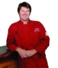 SAN JAMAR  Cuisinier 100% Cotton Claret Red Long Sleeve Chef Jacket - XS