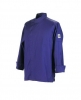 SAN JAMAR  Knife and Steel® Poly Cotton -3/4 Long Sleeve- Blend Chef Jacket - Eggplant, XS