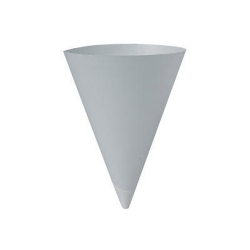 SCC156 - SOLO CUP Paper Cone Water Cups - White