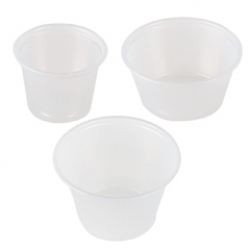SCC B200N - SOLO CUP Plastic Souffle/Portion Cups - 2-OZ
