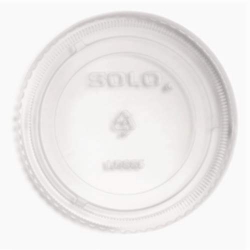 SCCLDSS23 - SOLO CUP Sauce/Side Dipping Container Lids - Fits 2.5-OZ. 