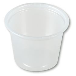 SCC P100 - SOLO CUP Plastic Souffle/Portion Cups - 1-OZ