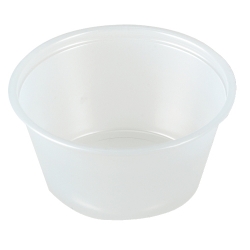 SCC P325 - SOLO CUP Plastic Souffle/Portion Cups - 3-OZ
