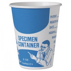 SCCSC378 - SOLO CUP Paper Specimen Cups - 8 Oz.