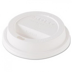 SCCTL38R2 - SOLO CUP Traveler® Dome Hot Cup Lid - Fits 8 oz Cups