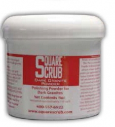 SQS SS SGPDRK - Square Scrub Dark Granite Powder - 8 OZ.