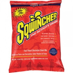 SQW016405FP -  Sqwincher® Powder Pack® Concentrated Activity Drink - 5 Gallon, Fruit Punch