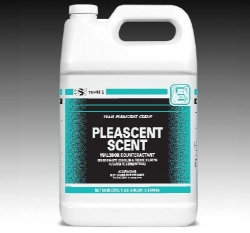 SSS 13102 - SSS Pleascent Scent Liquid Odor Counteractant - Gallon Bottle , 4/CS