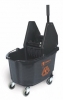 SSS EarthCare PCR HD Down Press Wringer Bucket Combo - 35 QT, Black