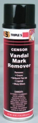 SSS 5011 - SSS Censor Vandal Mark Remover - 16 OZ.