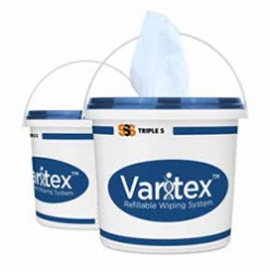 SSS 81002 - SSS Varitex Wipes for Bleach and Disinfectants - 12x12.5