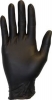 SSS SAFETY ZONE Nitrile Powder-Free Gloves - 4.3 Mil., Black, Small, 100/Box, 10 Box/Cs