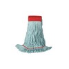 RUBBERMAID Premium Blended Yarn Standard Head - Green, Large mop size