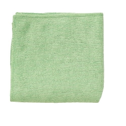 UNS GREENCLOTH - UNISAN Microfiber Cleaning Cloths - Green, 12/CS