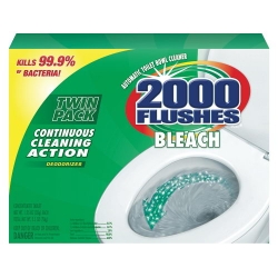 WDF290088 - RUBBERMAID 2000 Flushes® Bleach Antibacterial Automatic  - 2 Tablets per Pack